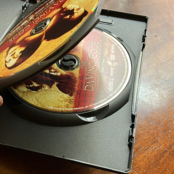 The DaVinci Code movie DVD 2-disk set adventure mystery special edition - Picture 3 of 3